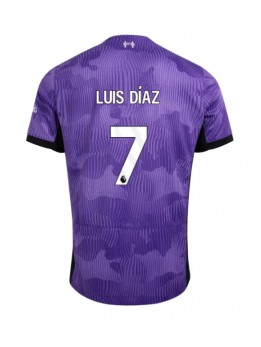 Liverpool Luis Diaz #7 Replika Tredje Kläder 2023-24 Kortärmad